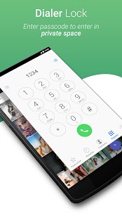 Dialer Vault - VaultDroid Hide Photo Video OS 10 Screenshot