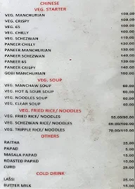 Bhandarkar Restaurant menu 3