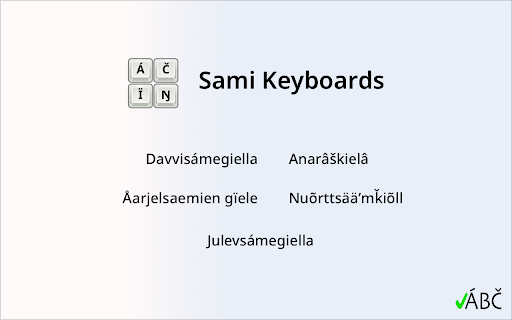 Samiske tastaturer