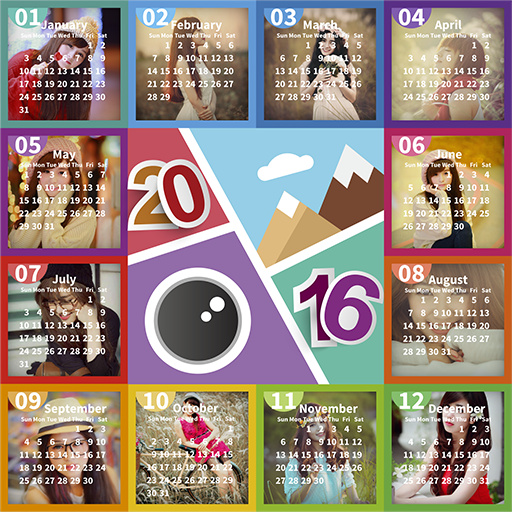 Calendar Frames 2016 攝影 App LOGO-APP開箱王