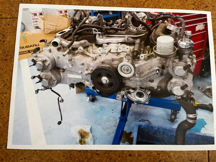 WRX S4のディーラー整備・ディーラー修理・エンジン降ろしメンテナンス・JTP・ジャパン峠プロジェクトに関するカスタム事例の投稿画像2枚目