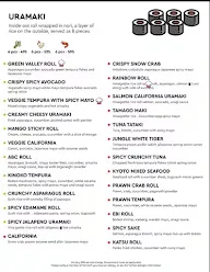 Sushi Mushi menu 4