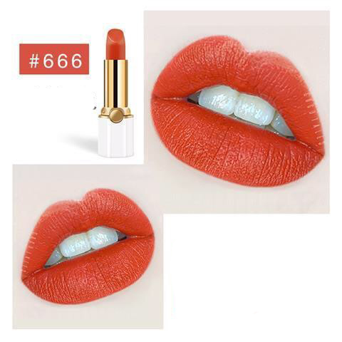 Title 3, Velvet matte lipstick for smooth lips and long-...