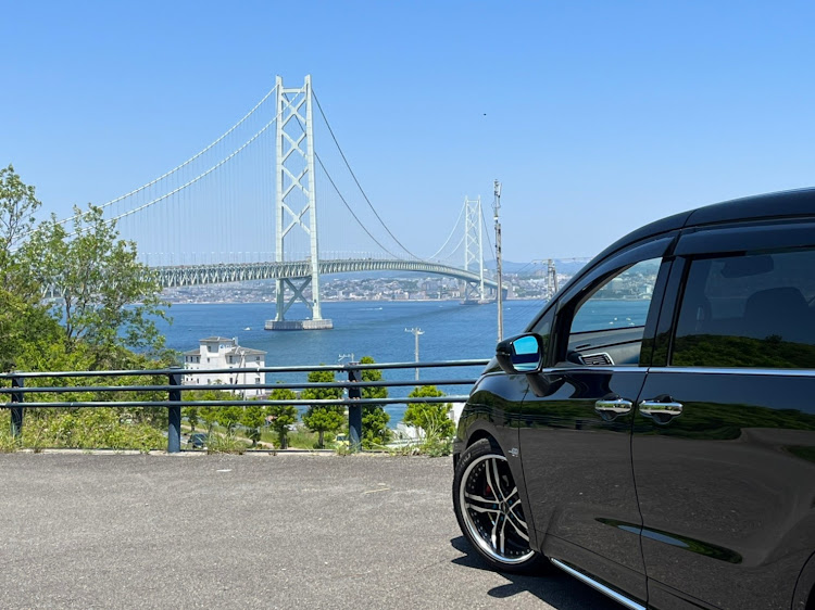 オデッセイの低そうで低くない少し低い車・旅行でパシャリ・GWの思い出・徳島・淡路島に関するカスタム事例の投稿画像4枚目
