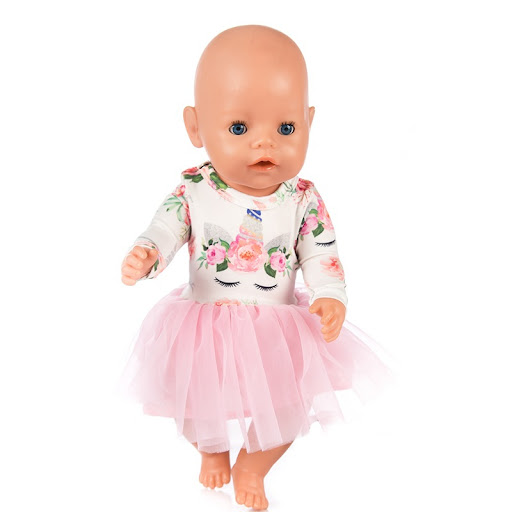 Title 9, Shaf doll dress with tulle skirt, perfect for c...