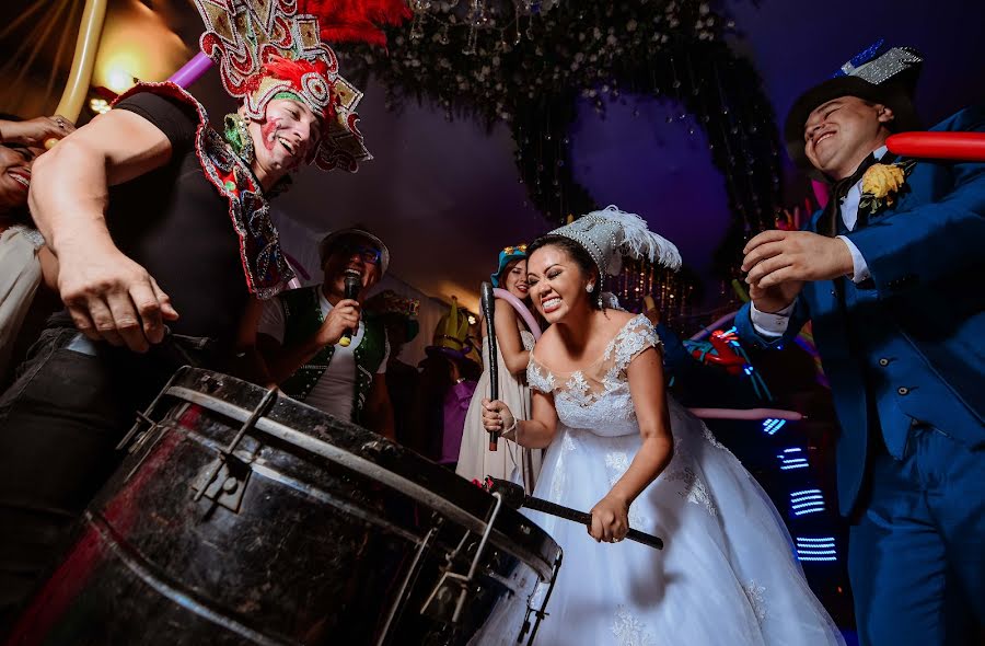 Fotografo di matrimoni Alexis Rueda Apaza (alexis). Foto del 23 luglio 2018