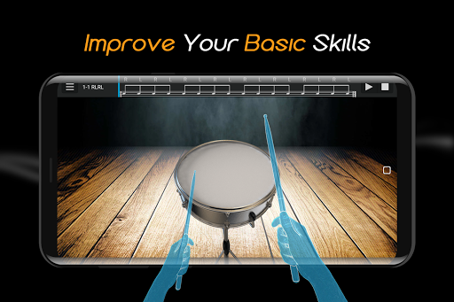 Code Triche Easy Real Drums-Real Rock and jazz Drum music game APK MOD screenshots 2