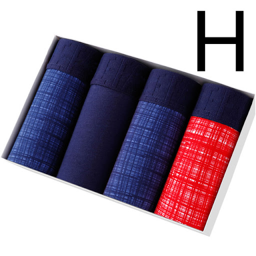 Title 24, 4-Piece Set of Mens Boxer Shorts, designed for...