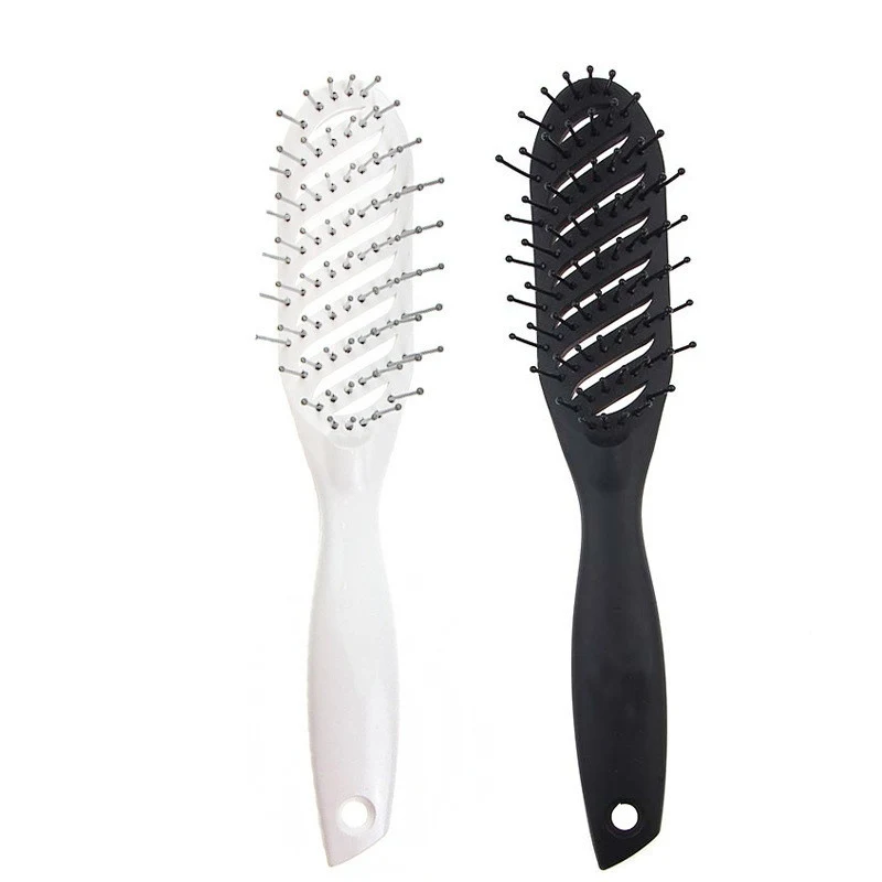 Brosse à cheveux Vent Comb, outils capillaires antistatiques, peigne de massage creux. Démêlant, massant, pour des cheveux sains et revitalisés.