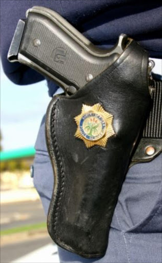 SAPS gun. File photo