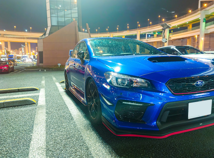 WRX STIのHKS スーパーターボマフラー・大黒PA・マフラー慣らし運転に関するカスタム事例の投稿画像1枚目