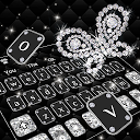 Luxury Shine Diamond Butterfly Keyboard T 10001002 APK تنزيل