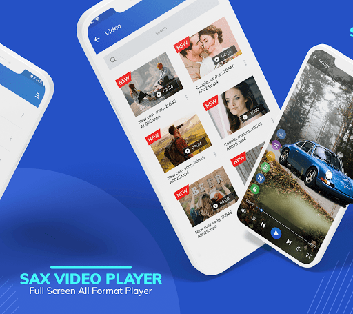 SAX Video Player - Full Screen All Format Player screenshot #2