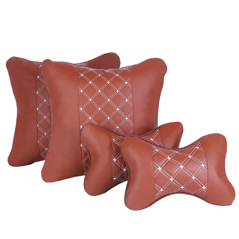Title 6, Car Headrest Embroidery Suit Waist Back Support...
