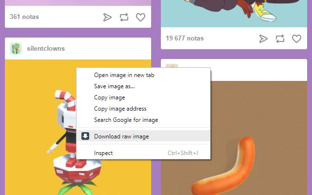 Tumblr images downloader chrome extension