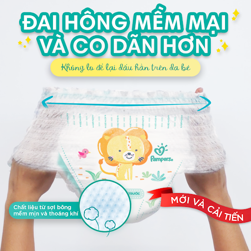 Thùng 3 gói Tã quần Pampers giữ dáng L36x3 cho bé 9-14kg (size L -108 miếng)