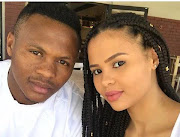 Kagisho Dikgacoi and his wife Carina McKechnie.