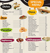 Cafe Vadakkam menu 3