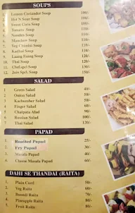 Jain Kitchen, Pure Vegetarian Restaurant menu 7