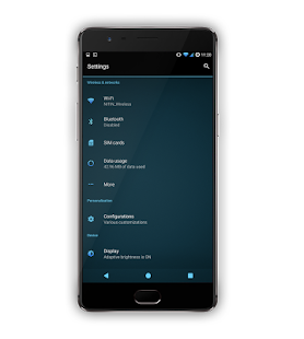  [Substratum] Neon Blue Theme 