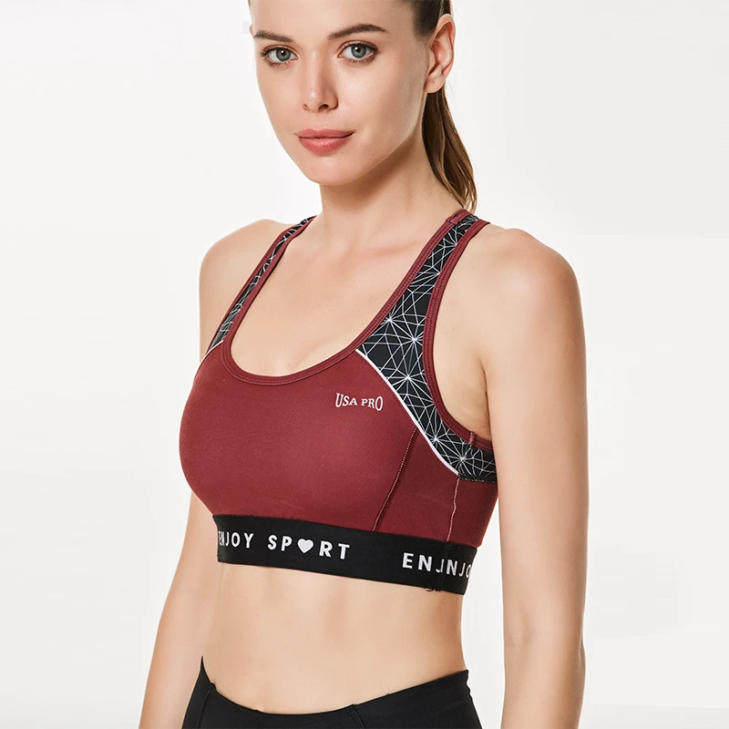 Plus Size Running Fitness Bra Yoga Vest, podrška i udobnost za vežbanje visokog intenziteta i potpunu slobodu