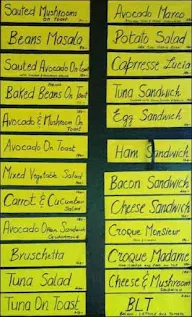 Cafe Orange Boom menu 2