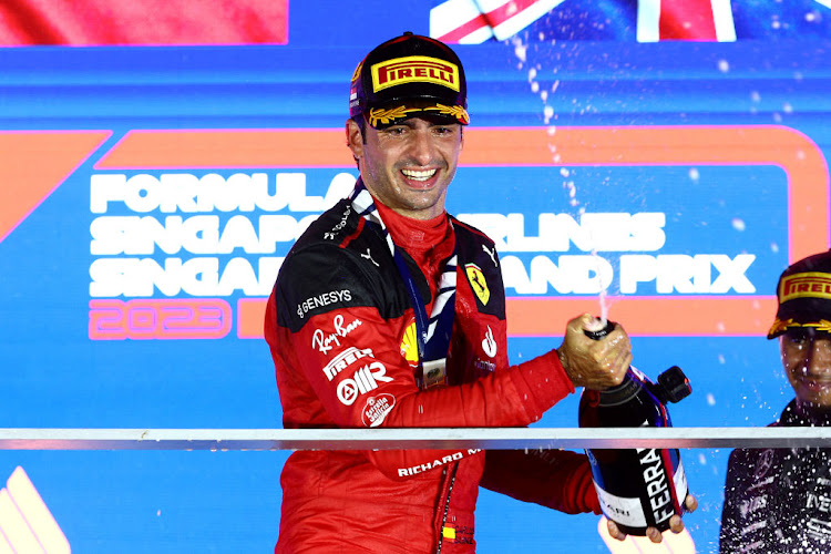 Sainz eked out his hard tyres for 42 laps, winning at the slowest possible speed, for Ferrari's first victory since Charles Leclerc triumphed in Austria in July last year.