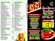 Arabian Garden Seafood Restaurant menu 2