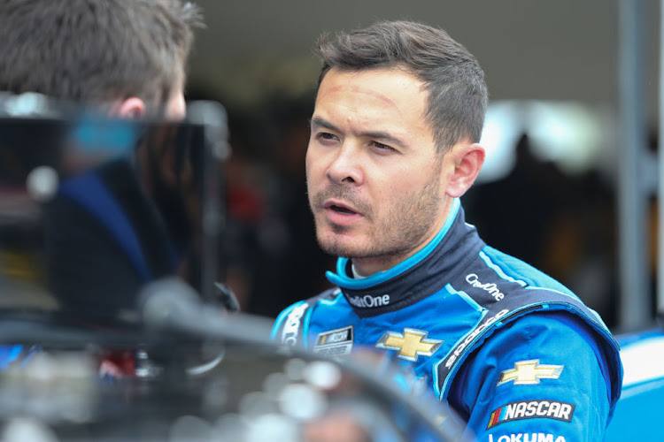 Kyle Larson, driver of the #42 Chip Ganassi Racing Credit One Bank Chevrolet Camaro, during final practice for the Daytona 500 on February 15, 2020 at Daytona International Speedway in Daytona Beach, Fl.