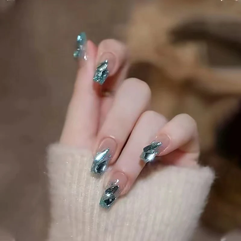 Adesivos de unhas Armadura para as mãos Warm Genie Series, apliques para unhas, ornamentos, patch de unha moderno e fácil de usar, beleza instantânea.