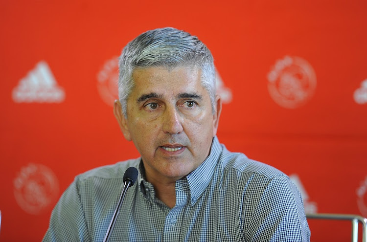 Ari Efstathiou (Ajax CEO) during the Ajax Cape Town press conference at Ikamva on July 17, 2018 in Cape Town, South Africa.