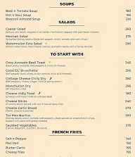 Sugar Rush Outdoors & Cafe menu 2