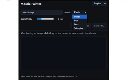 Mosaic Painter screenshot 2