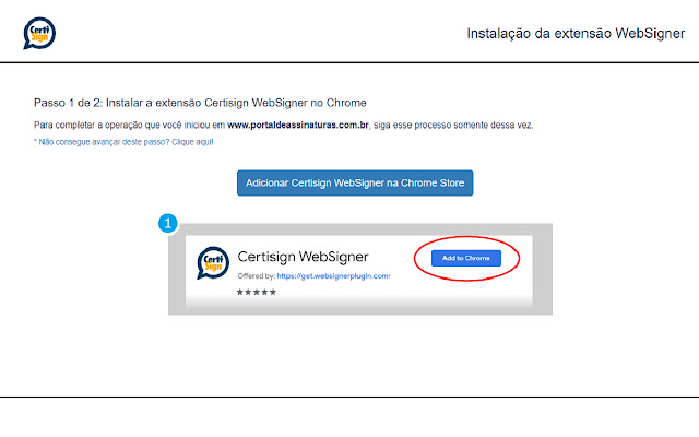 Certisign WebSigner Extension chrome extension