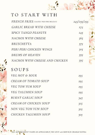 The Arthouse Restaurant menu 6