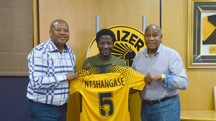 Kaizer Motaung, Siphelele Ntshangase and Bobby Motaung.