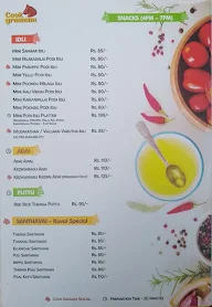 Cook Graamam menu 3