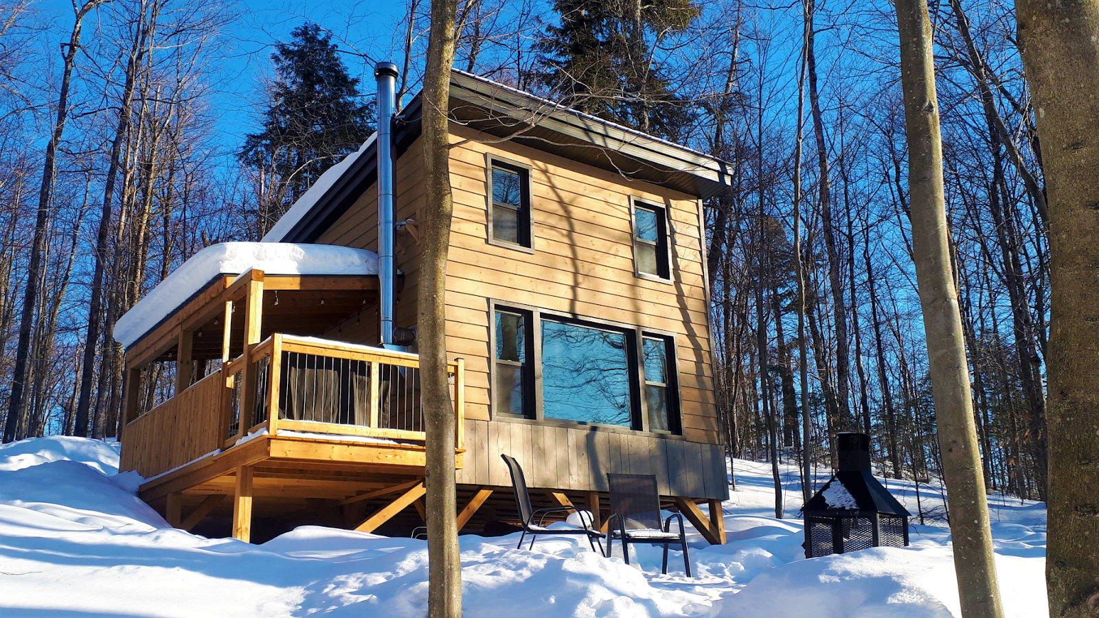 Cottages for rent near a ski mountain in the Laurentians #5