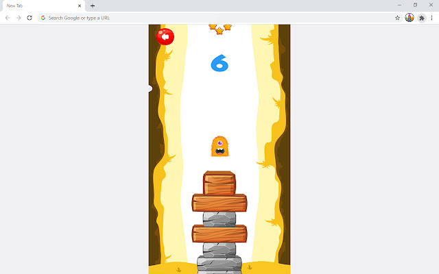 Stack Jump Hyper Casual Game chrome extension