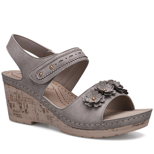 Title 2, New Style Velcro Wedge Heel Casual Comfortable ...