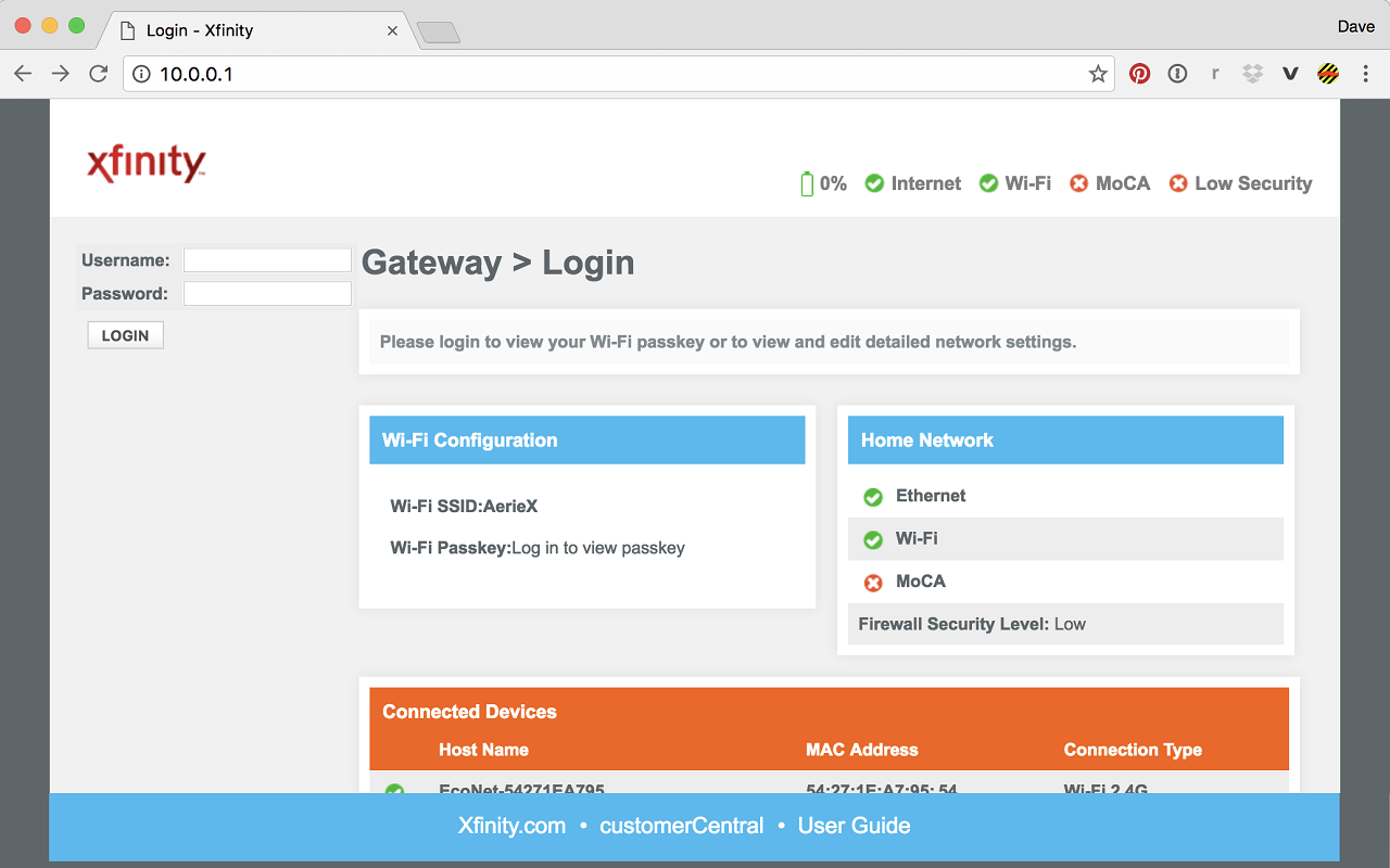 10.0.0.0.1 Router Admin Login Extension Preview image 3