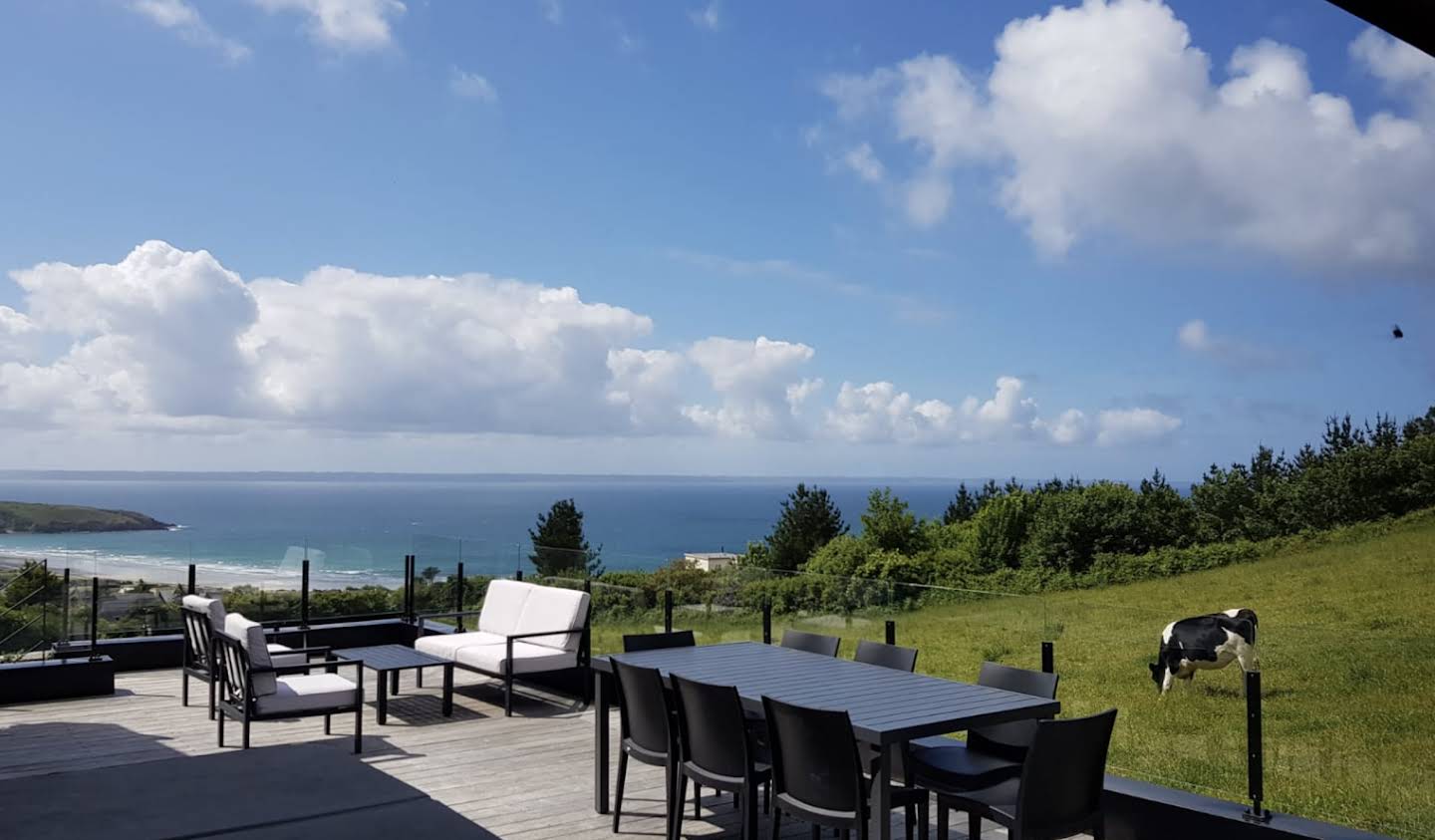 Villa avec piscine en bord de mer Telgruc-sur-Mer