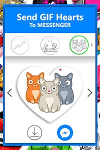 GIF Hearts for Messenger ♥ screenshot 5