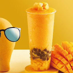 Fresh Mango Pearl Slush 