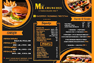 Mr Crunches menu 1