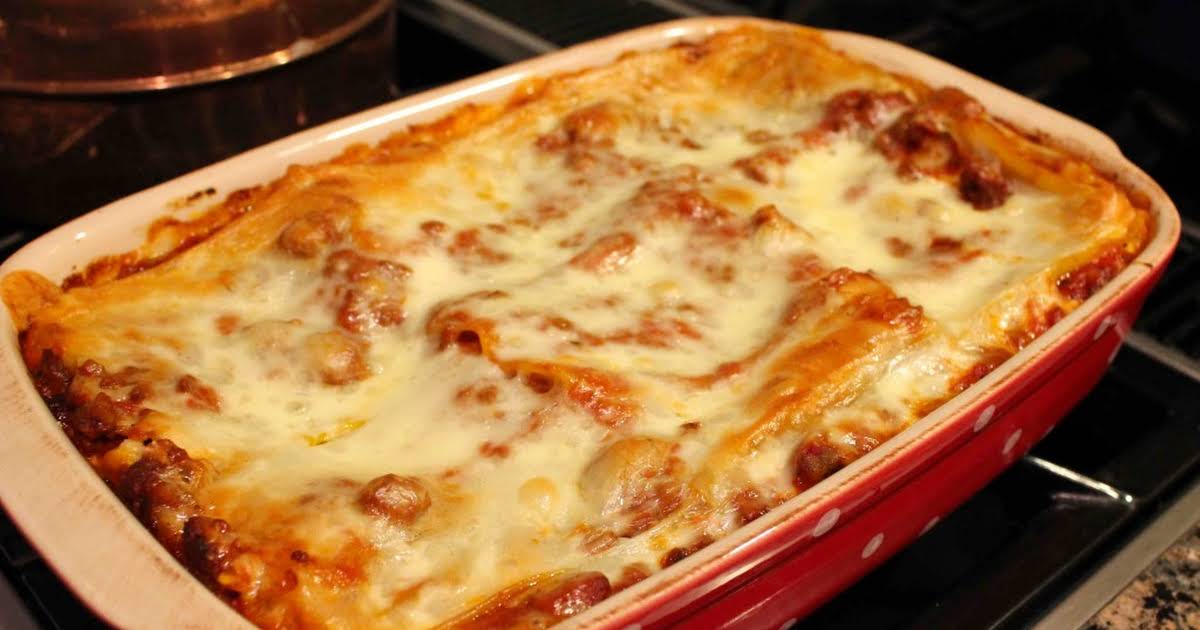 lasagna recipe without italian sausage