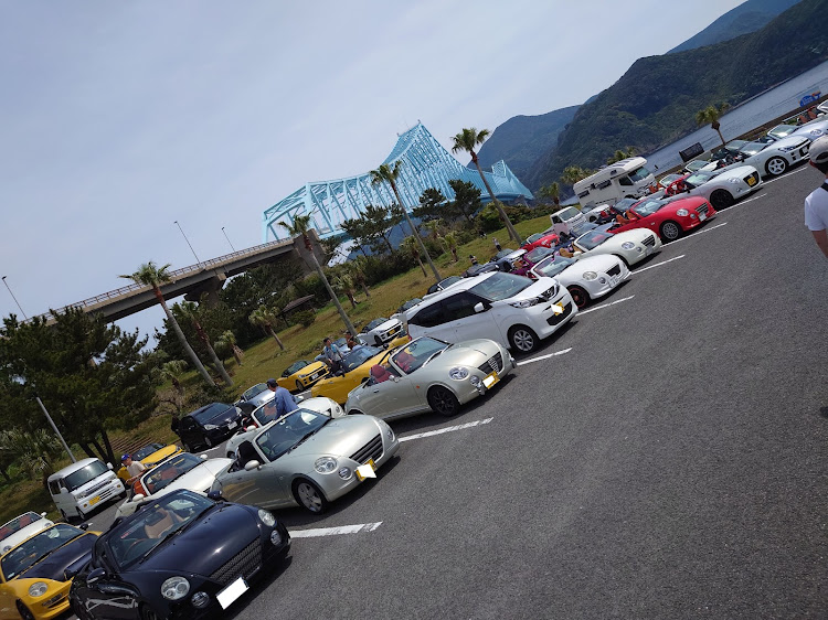 コペンのオフ会・4月もよろしくお願い致します🌸・コペン・海とコラボ・温泉♨️に関するカスタム事例の投稿画像4枚目