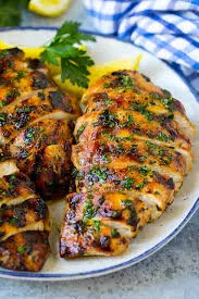 Grilled Chicken Breast + English Grilled Vegies