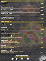 Fasta Pizza menu 2