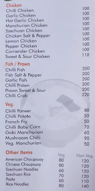 Kochi Kalapata menu 4